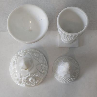 Milk Glass Assortment