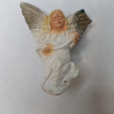 Chalkware Nativity Scene