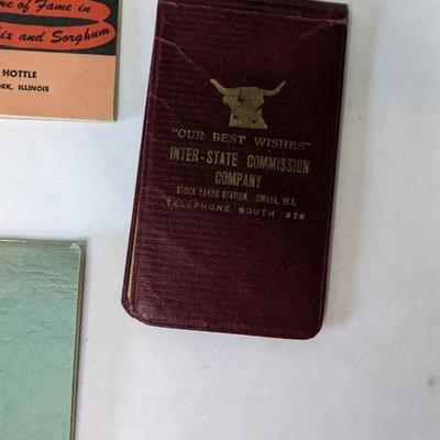 Agriculture Ledgers, Pocket Books, and Ephemera