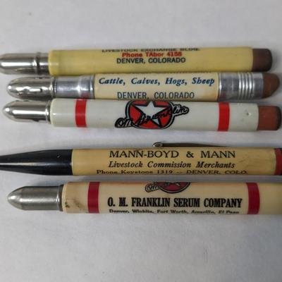 Colorado Ag Pencils and Ephemera