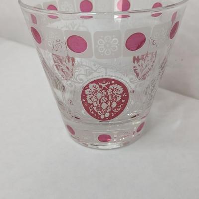 Red Glass Tumbler Assortment