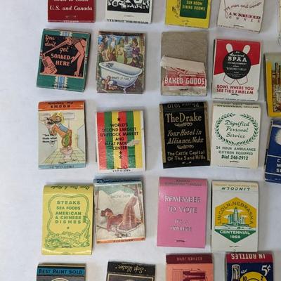 Vintage Matchbooks