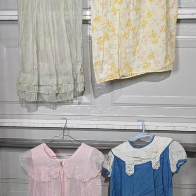 1930's Young Girls Dress Assortment