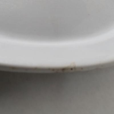 White Ironstone Platters