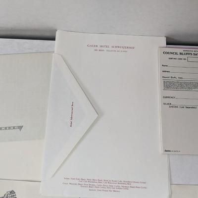 Antique Travel Stationary Assortment
