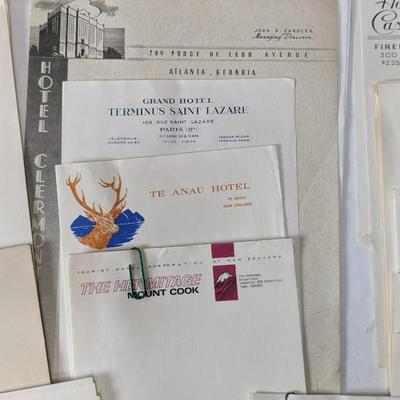 Antique Travel Stationary Assortment