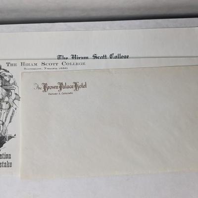 Antique Travel Stationary Assortment