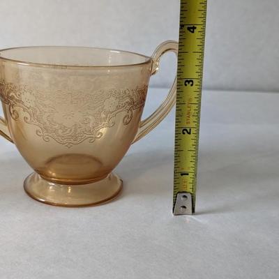Fostoria Glass Vesper Amber Serveware