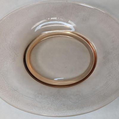 Fostoria Glass Vesper Amber Serveware