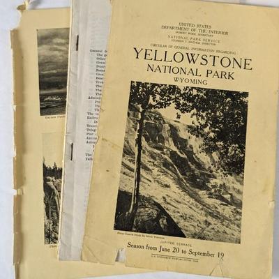 National Park Souvenir Ephemera