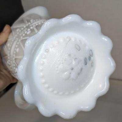 Kemple Lace Milk Glass Assortment