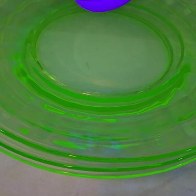 Blue Depression and Uranium Glass