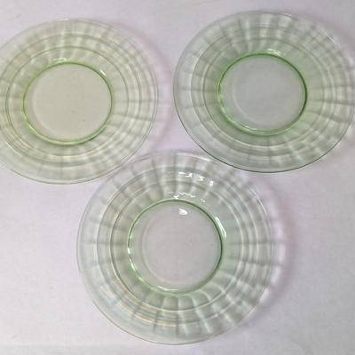 Blue Depression and Uranium Glass
