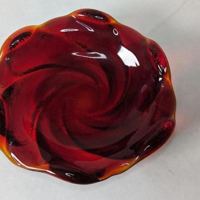 Red Fenton Glass 