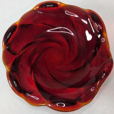 Red Fenton Glass 
