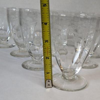 Depression Glass Water Goblets