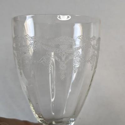 Depression Glass Water Goblets