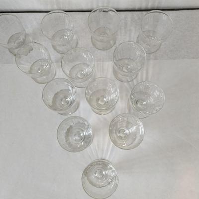 Depression Glass Water Goblets