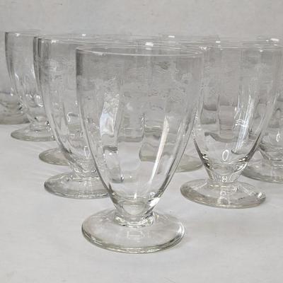 Depression Glass Water Goblets