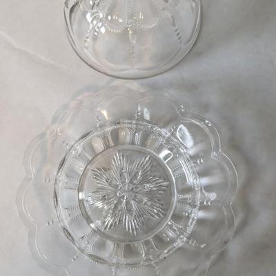 Cut Glass Decorative Dishes