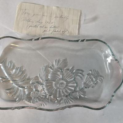 Decorative Clear Glass Servers