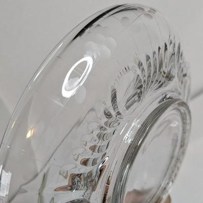 Decorative Clear Glass Servers