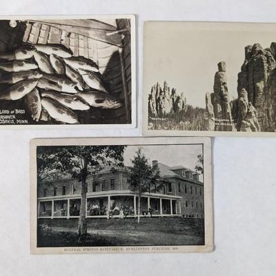 Midwest State Souvenir Ephemera and Postcards