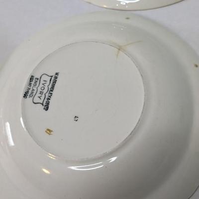 WH Grindley Sheraton Ivory Dishware