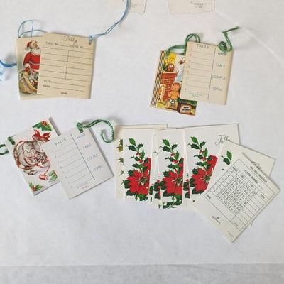 Vintage Table Tags