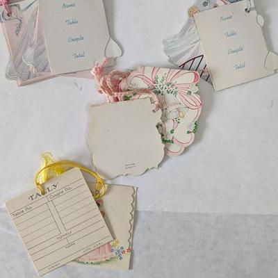 Vintage Table Tags