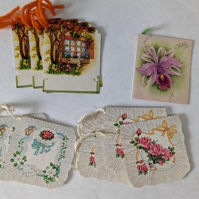 Vintage Table Tags