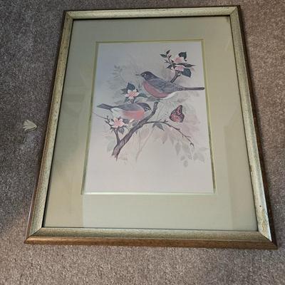 F. Massa Signed Bird Prints (UB-JS)