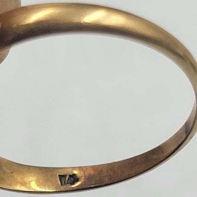 14K Ring Band - Damaged