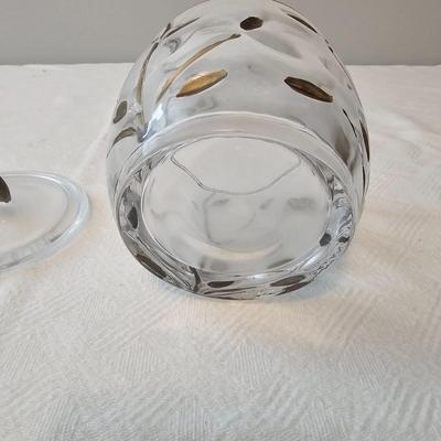 Wrought Iron Table, Caddy & Oval Clock.   (UB-JS)