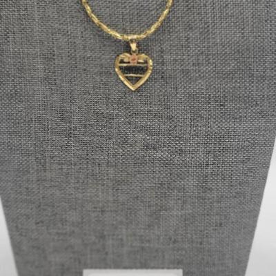 Gold Toned 925 Necklace
