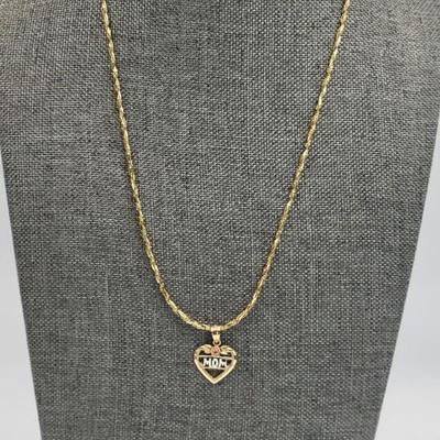 Gold Toned 925 Necklace