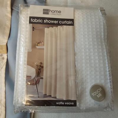 Shower Curtains, Hooks + Bath Accessories  (UB-JS)