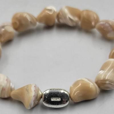Sterling 925 Mother of Pearl Bracelet