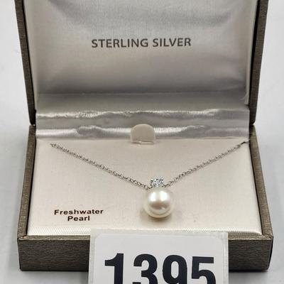 Sterling Silver Fresh Water Pearl Necklace