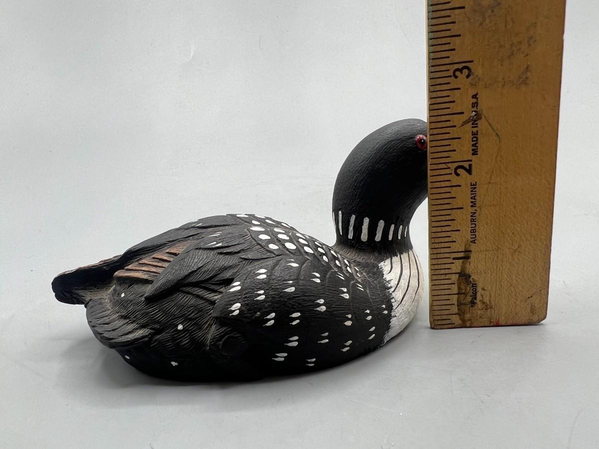 Heritage Decoys Collection Mini-Mini J.B. Garton Common Loon Duck ...