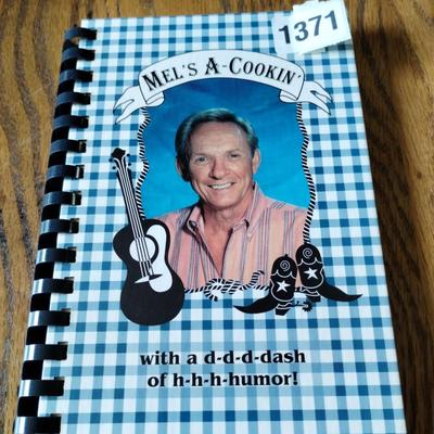 Signed Mel's A Cookin Cook book