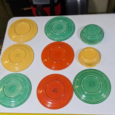 Large (68) Lot of Fiesta Ware