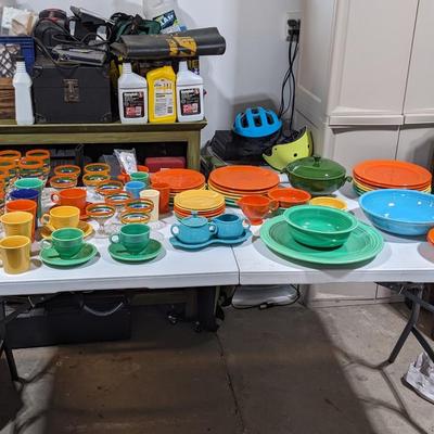 Large (68) Lot of Fiesta Ware