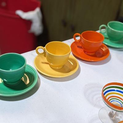 Large (68) Lot of Fiesta Ware
