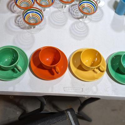 Large (68) Lot of Fiesta Ware