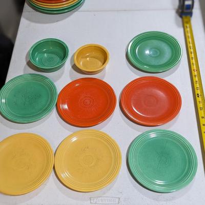Large (68) Lot of Fiesta Ware