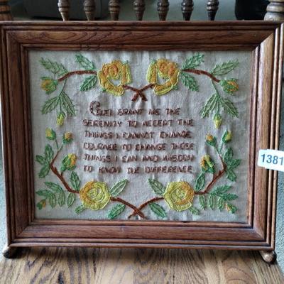 Motivational religious wall decor