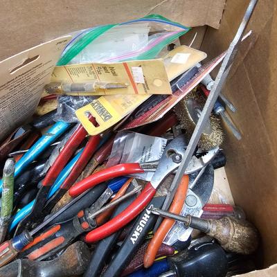 Large Assortment of Hand Tools  (BG-JS)