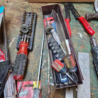 Large Assortment of Hand Tools  (BG-JS)