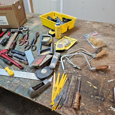 Large Assortment of Hand Tools  (BG-JS)